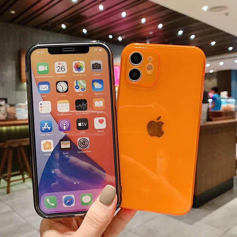 Neon Clear Phone Case