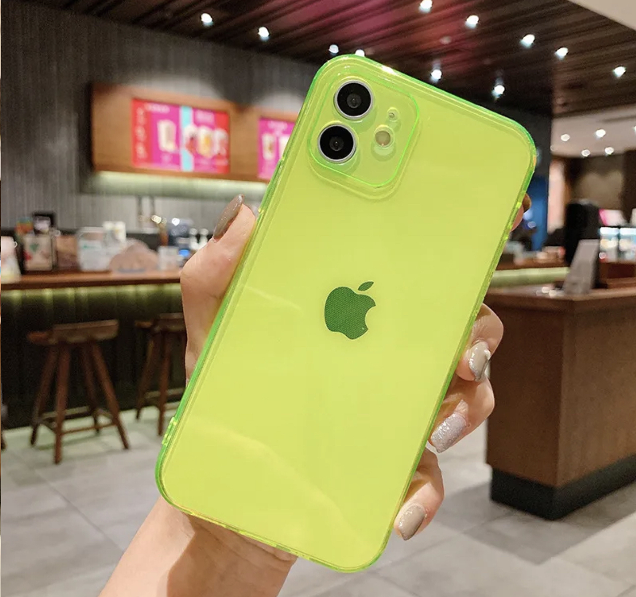 Neon Clear Phone Case