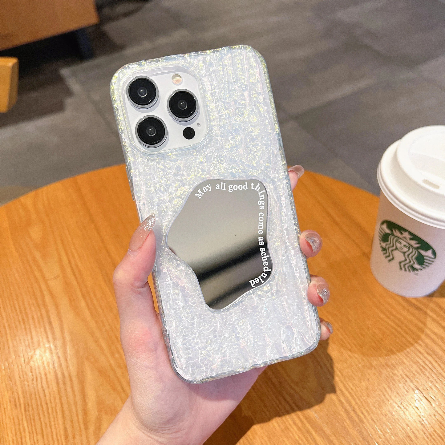 Shiny Rock Mirror Phone Case