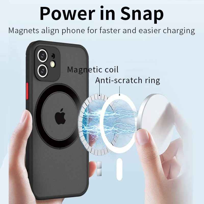 MagSafe Wireless Charge Phone Case