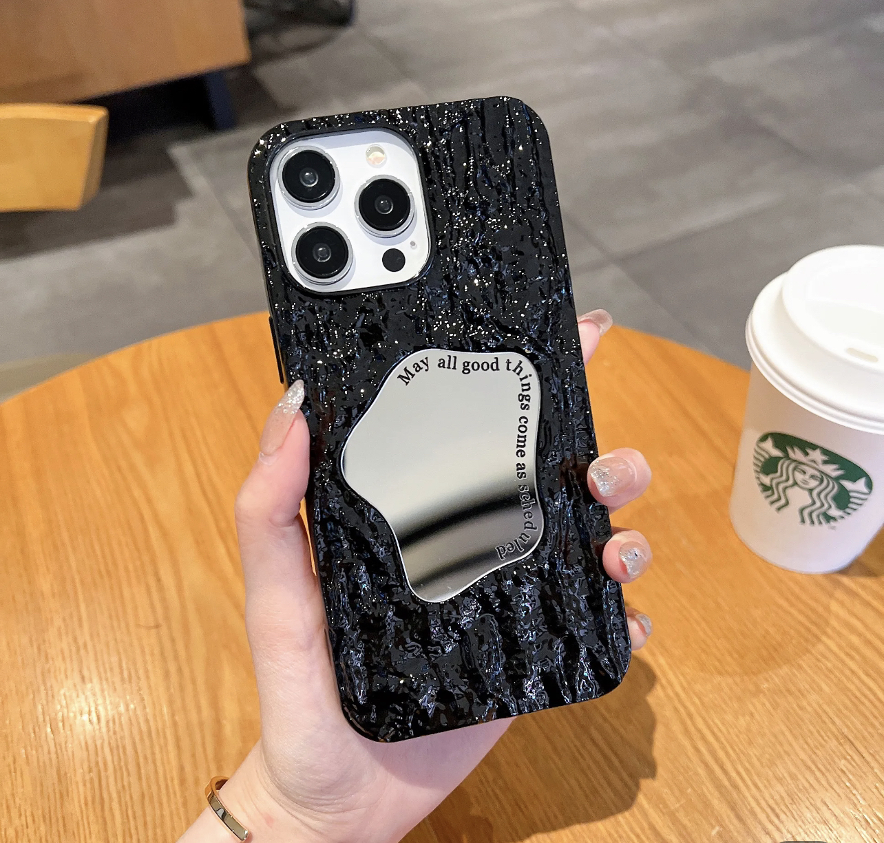 Shiny Rock Mirror Phone Case