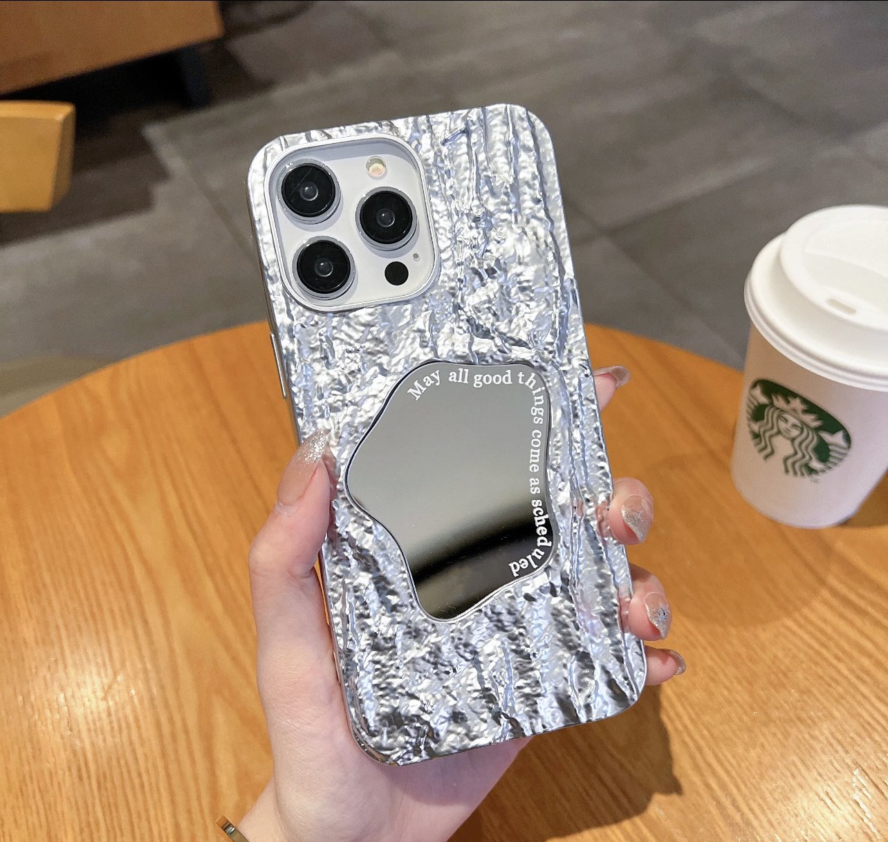 Shiny Rock Mirror Phone Case