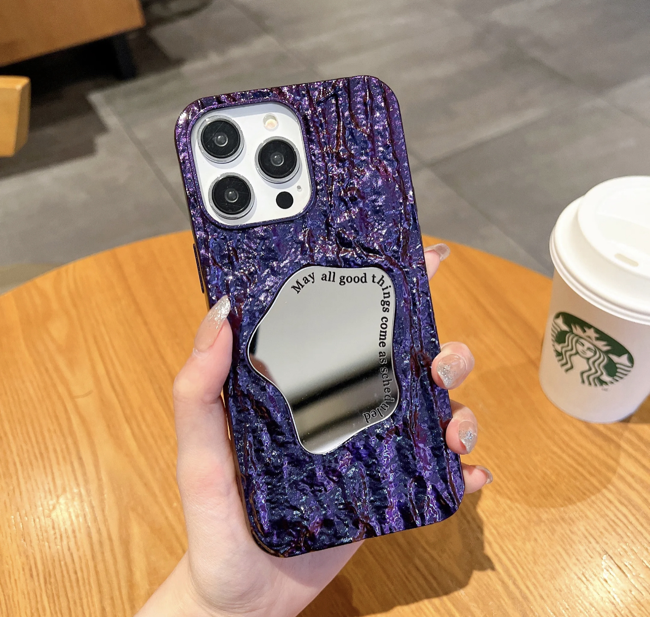 Shiny Rock Mirror Phone Case