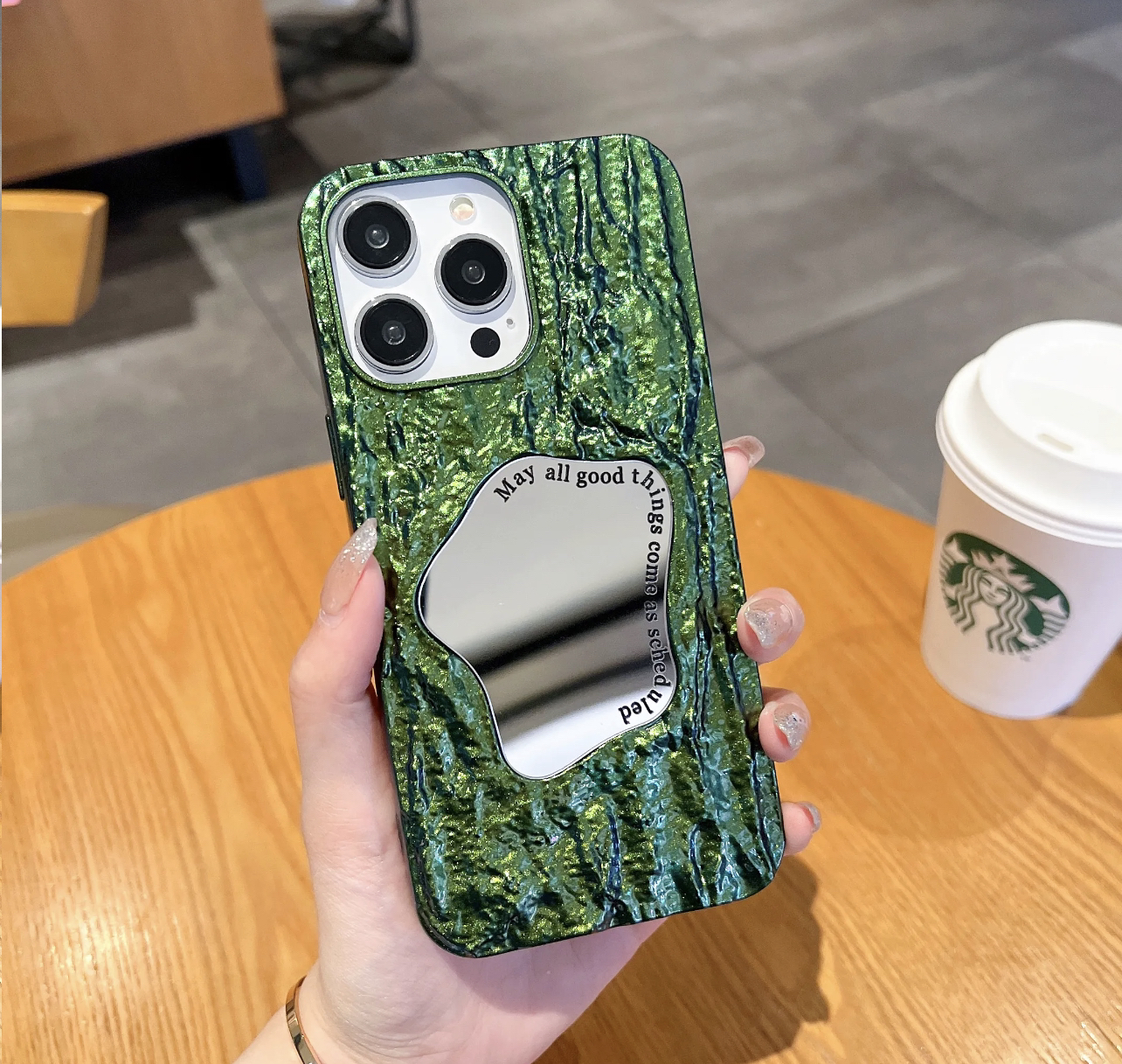 Shiny Rock Mirror Phone Case