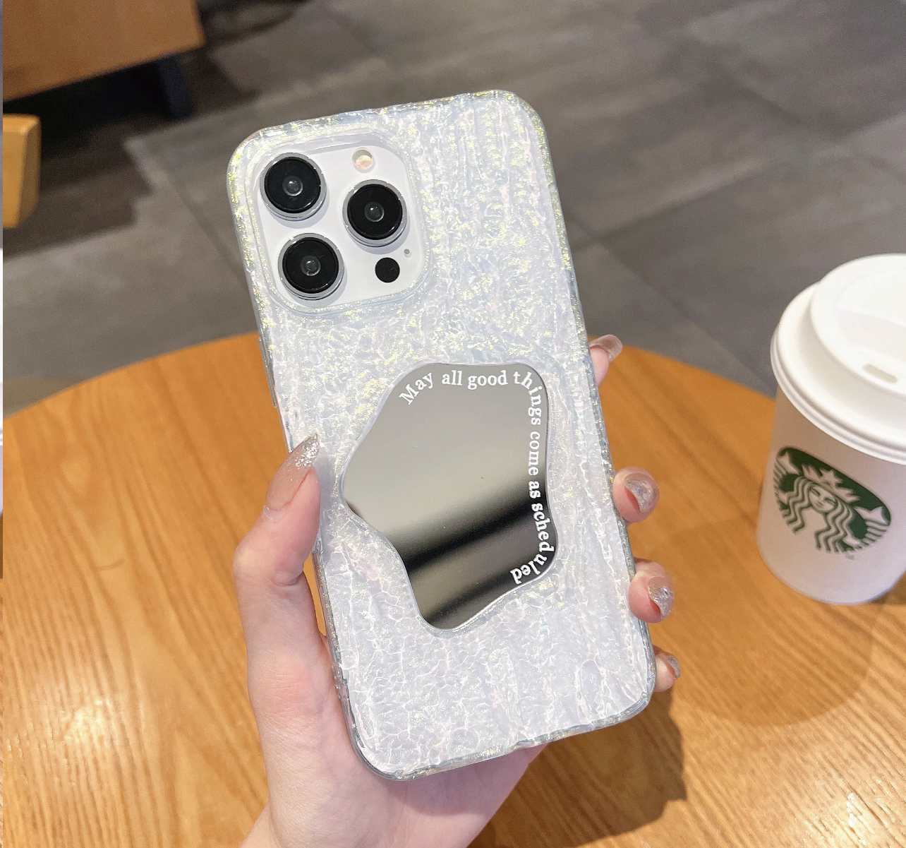 Shiny Rock Mirror Phone Case